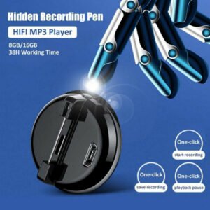 Voice Recorder Professional HD Noise Reduction HIFI MP3 Player Digital Audio Recorder 68H Standby