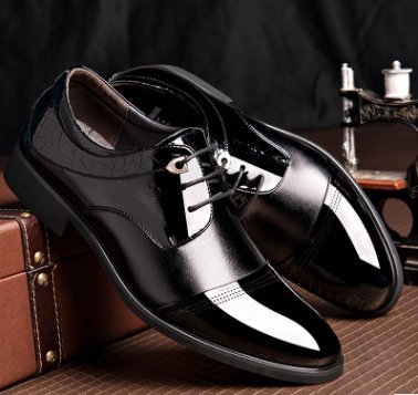spring new men's shoes business dress shoes fashion lace men's shoes shoes shoes - Image 3