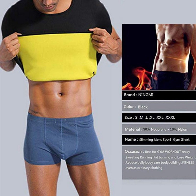 Mens Slimming Body Building Shaper Underwear Waist Slim Fit Shapewear - Image 7