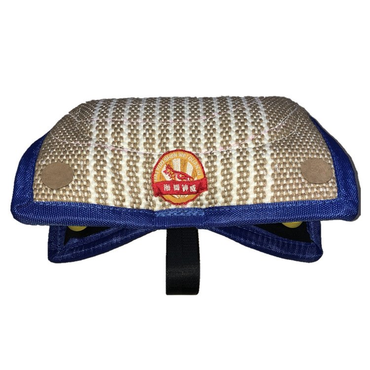 Pet Supplies For The Training Of a German Shepherd Dog With a Bite Pillow