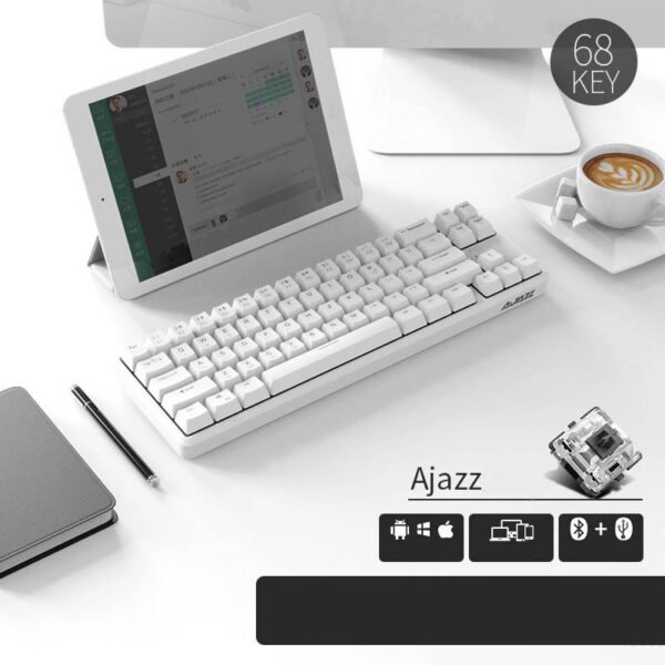 Mini Usb Wired Bluetooth Mechanical Keyboard - Image 4