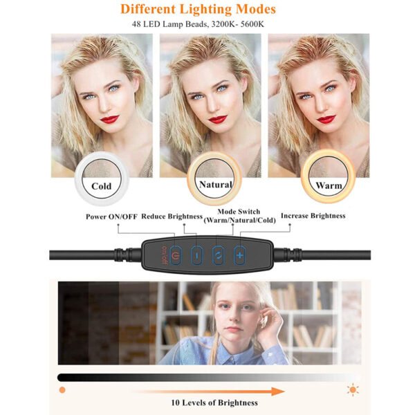 Cross Border Special Lighting For Desktop Clip Mobile Computer Video Conference - Image 4
