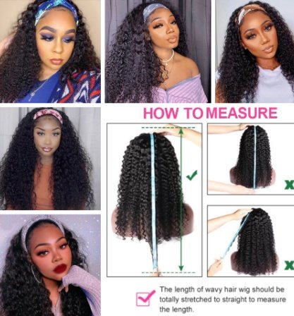 Hair Band Wig Ladies Chemical Fiber Wig - Image 8