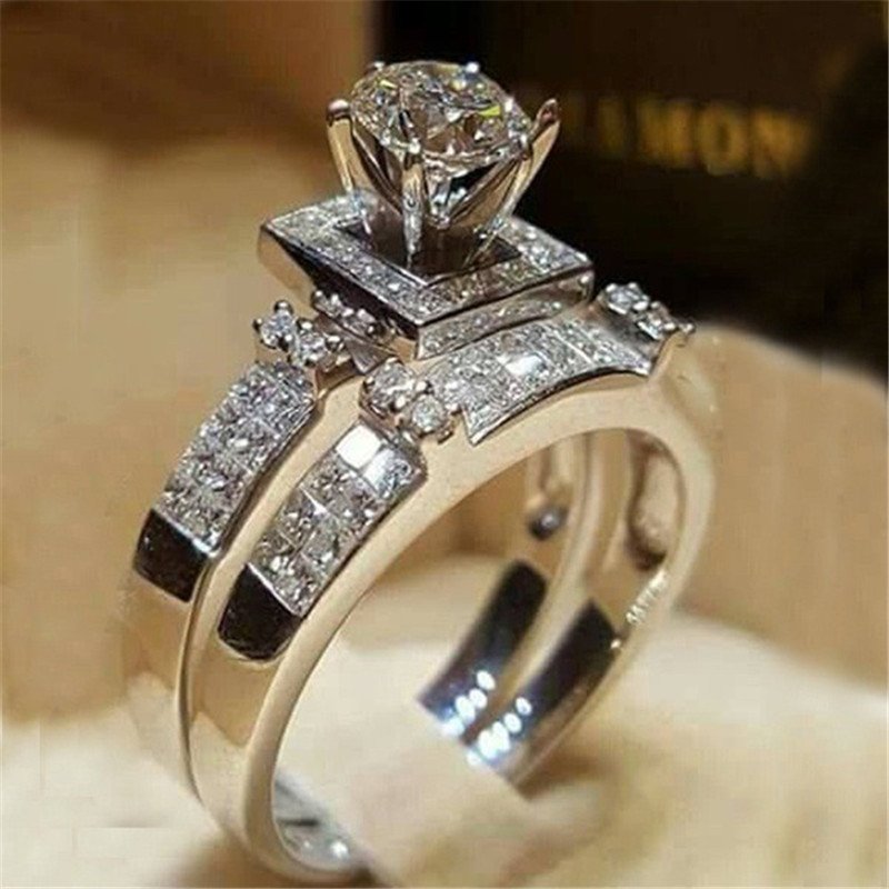 European And American Jewelry Engagement Rings - Image 5
