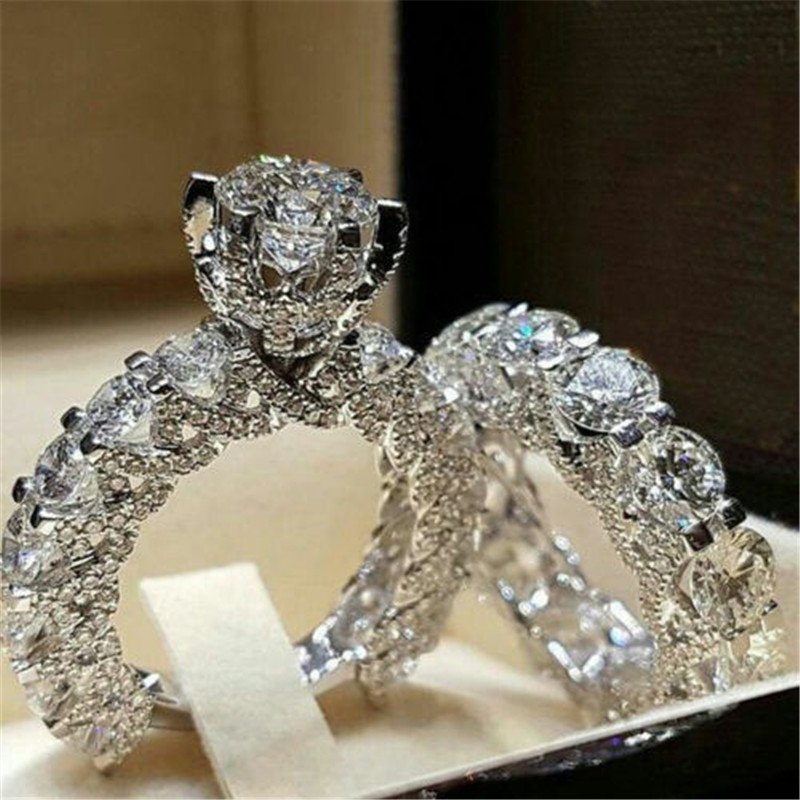 European And American Jewelry Engagement Rings - Image 2