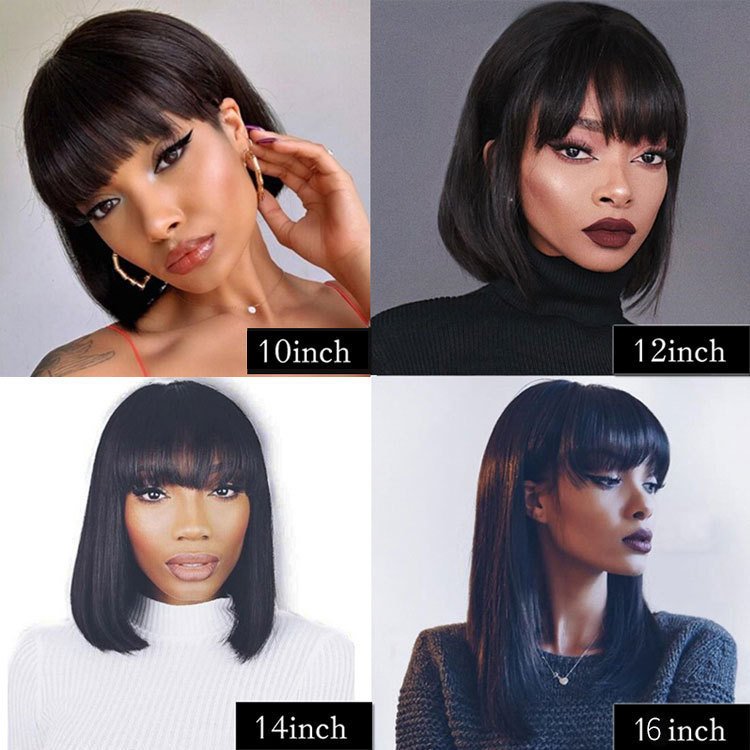 Unice Hair Full Machine Human Hair Wigs For Black Women - Image 5