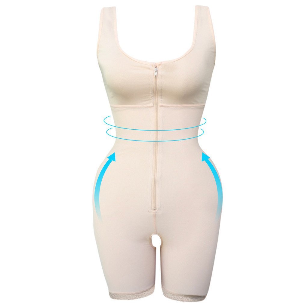 Women's Zipper Slimming Bodysuit Shapewear - Image 6