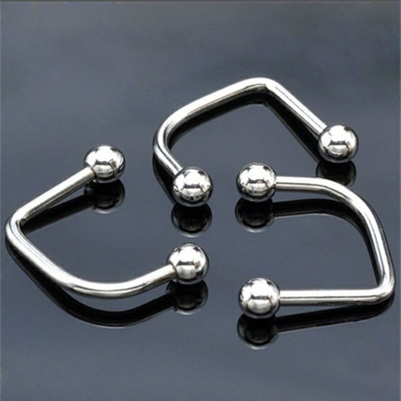 Body Piercing Jewelry 316 Medical Stainless Steel Lip Nail - Image 9
