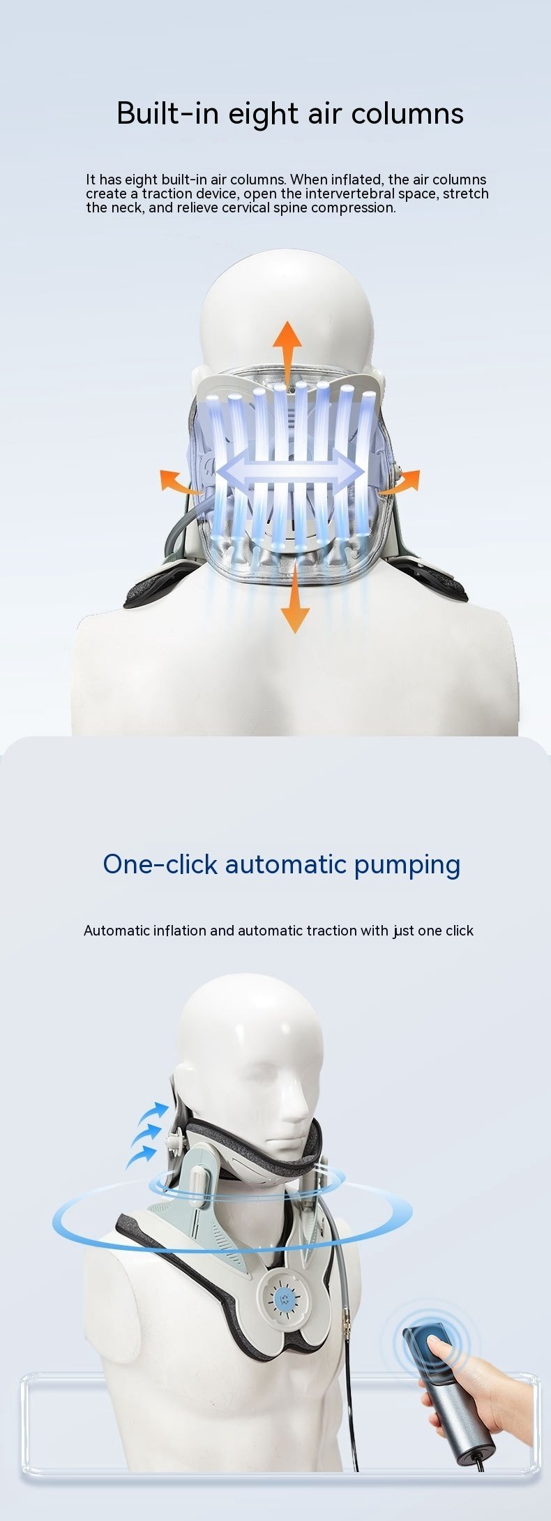 Cervical Traction Device Medical Special Inflatable Brace - Image 3