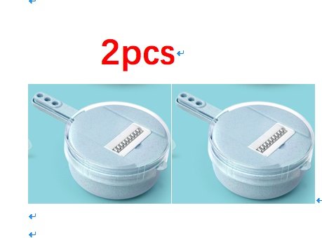 8 In 1 Mandoline Slicer Vegetable Slicer Potato Peeler Carrot Onion Grater With Strainer Vegetable Cutter Kitchen Accessories - Image 9