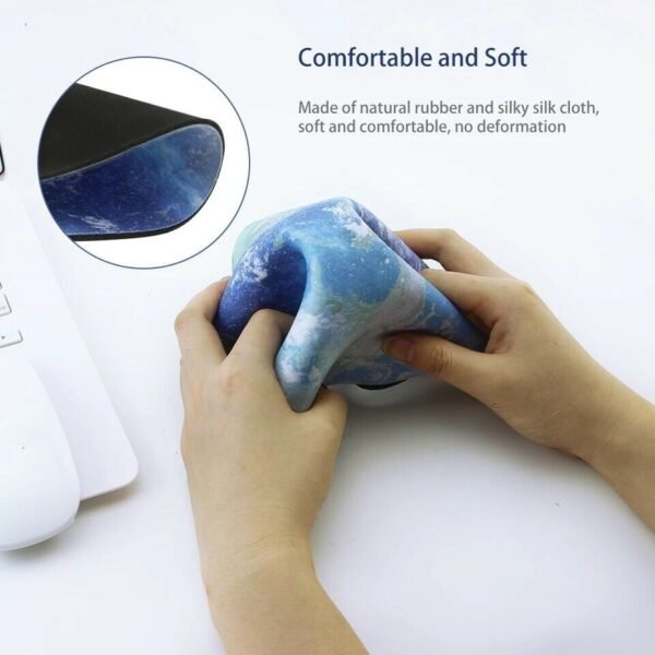 Space Round Mouse Pad PC Gaming Non Slip Mice Mat For Laptop Notebook Computer Gaming Mouse Pad - Image 4
