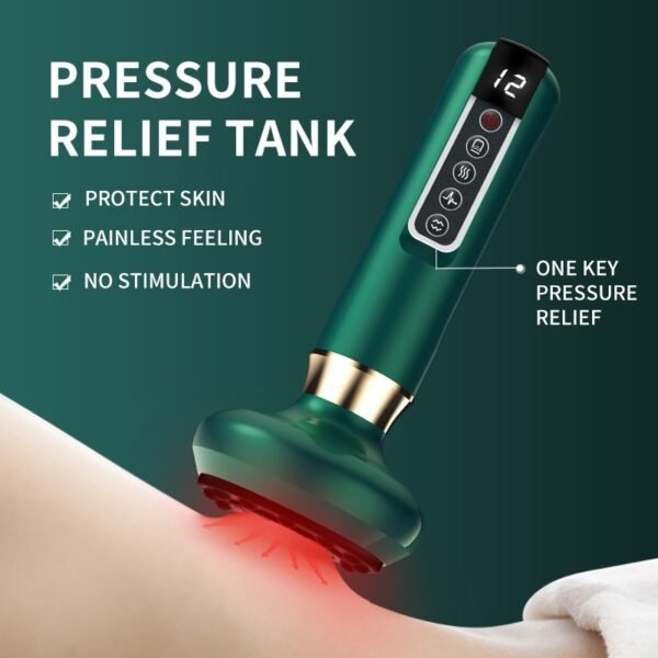 Electric Vacuum Cupping Anti-Cellulite Suction Cup Gua Sha Massage Body Cups Guasha Fat Burning Slimming Jars - Image 2