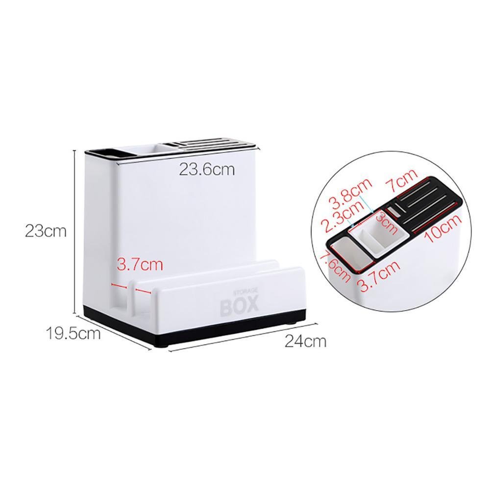 Tableware Storage Holders Kitchen Knife Plastic Storages Racks for Kitchen Convenience Cabinet - Image 4