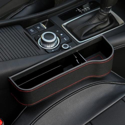 PU Car Organizer Seat Gap Storage Box Car Seat Side Slit for Wallet Phone Coins Cigarette Keys Cards Car Accessories - Image 9
