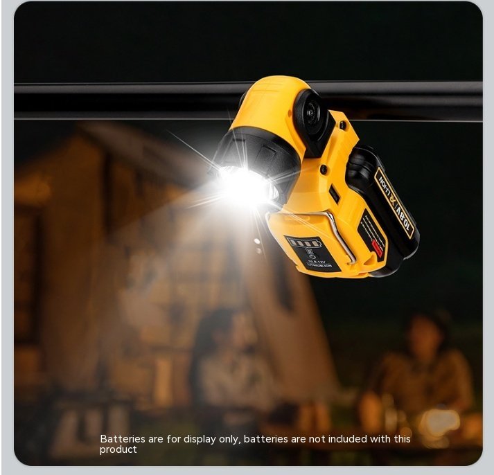 Rechargeable LED Universal Rotating Flashlight - Image 8