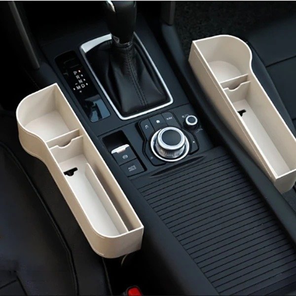 PU Car Organizer Seat Gap Storage Box Car Seat Side Slit for Wallet Phone Coins Cigarette Keys Cards Car Accessories - Image 5