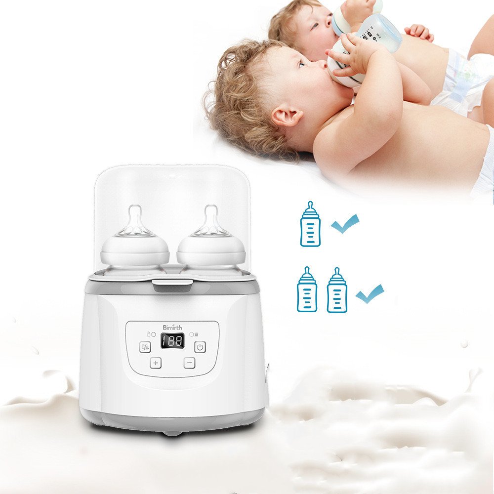 Double Bottle Warmer Milk Warmer Baby Bottle Warmer Multifunctional Warm Milk Sterilizer - Image 5