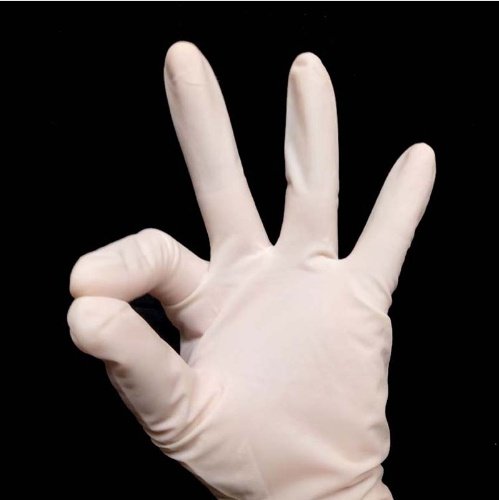 Disposable medical sterile rubber surgical gloves - Image 2