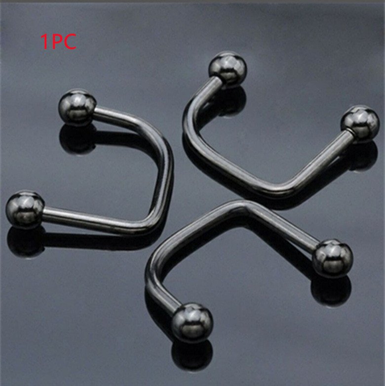 Body Piercing Jewelry 316 Medical Stainless Steel Lip Nail - Image 4