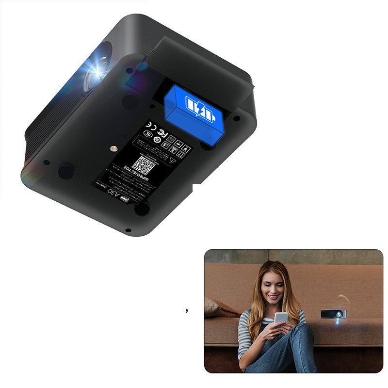Portable Small Wireless High-definition Multi-function Indoor And Outdoor Compact Projector - Image 10