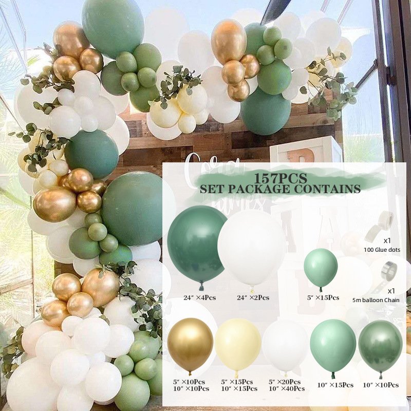 Morandi Color Balloon Decoration Wedding Supplies - Image 7