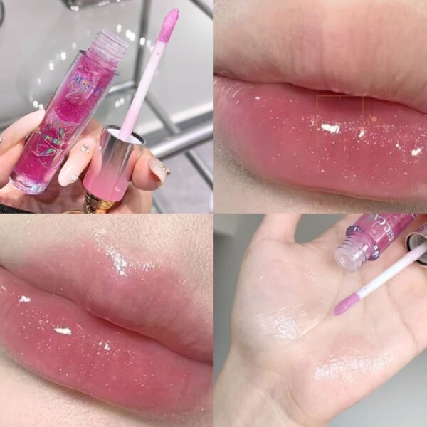 Water Light Lip Gloss Female Moisturizing Mirror Lip Lacquer - Image 5