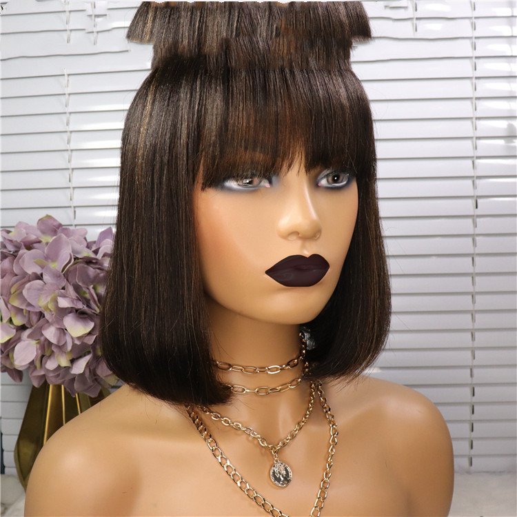 Qi Liuhai Real Hair Wig Headgear - Image 4