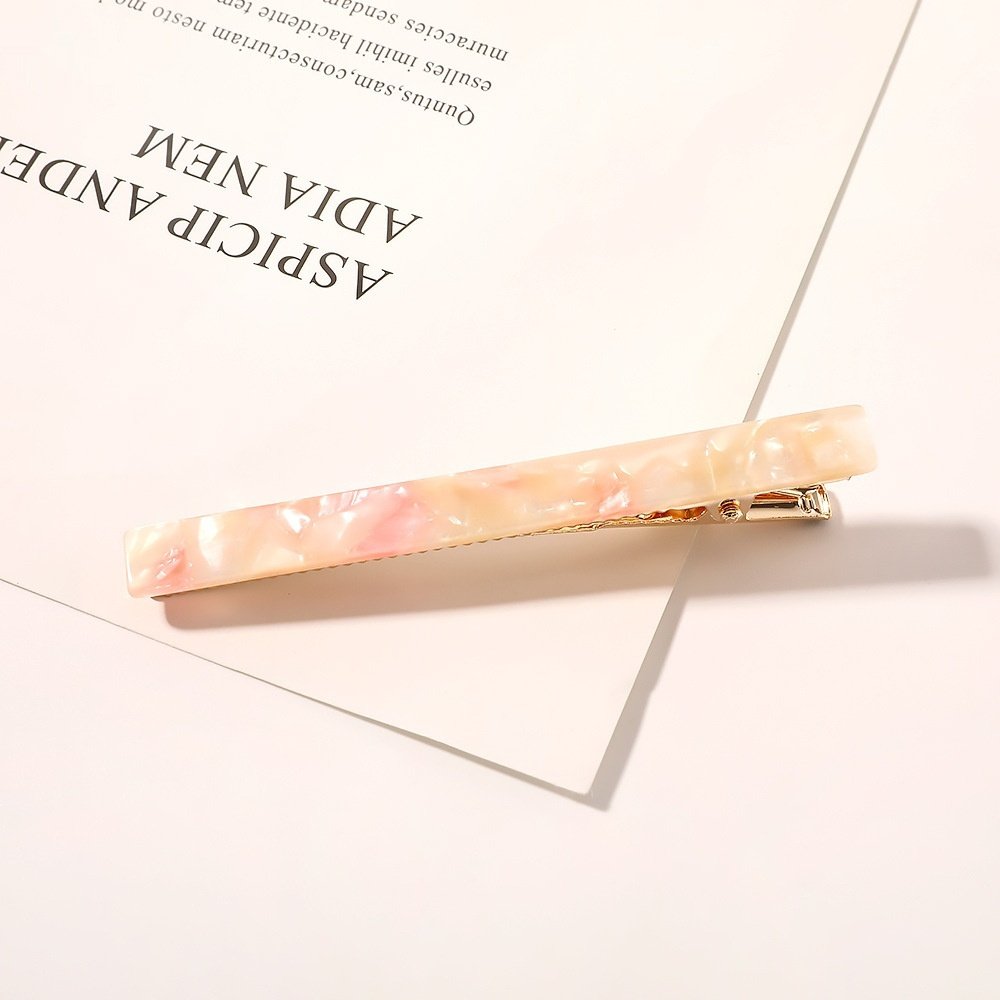 Acetate Duckbill Cute Single Line Clip Hair Accessories - Image 3