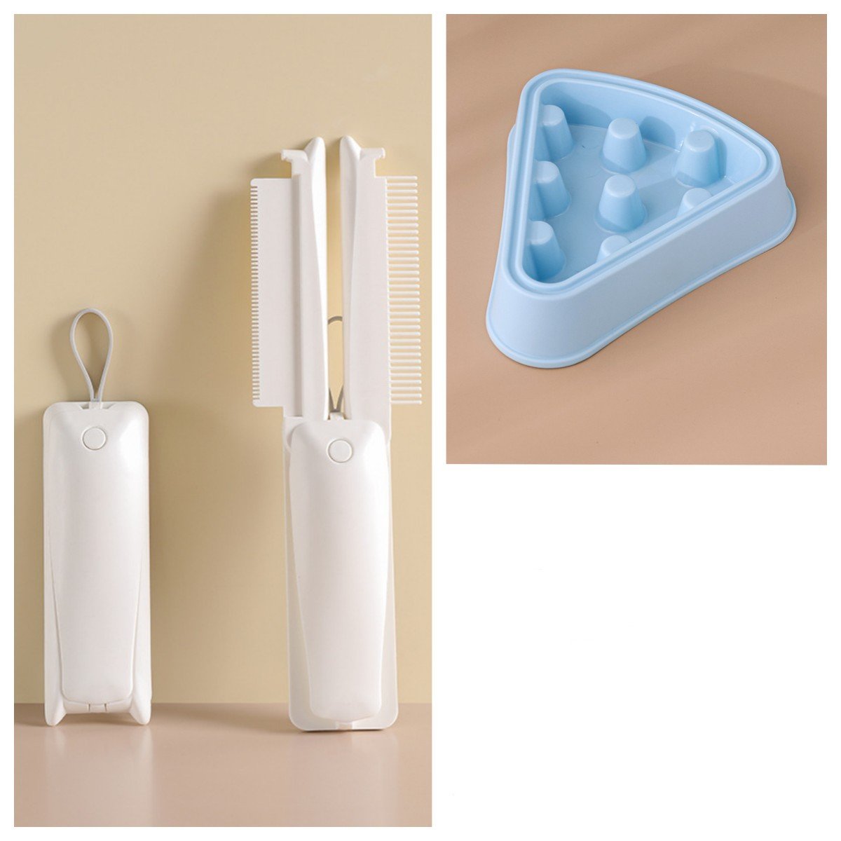 Pet Groomer Pet Hair Removal Brush Cat Grooming Brush Dog Cat Massage Epilator To Remove Floating Hair Cat Hair Dog Pet Supplies - Image 4