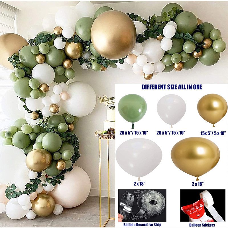 Morandi Color Balloon Decoration Wedding Supplies - Image 9
