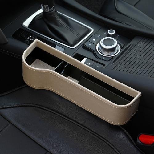 PU Car Organizer Seat Gap Storage Box Car Seat Side Slit for Wallet Phone Coins Cigarette Keys Cards Car Accessories - Image 4