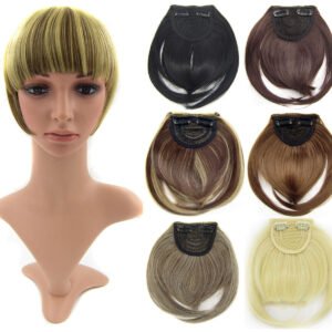 3D Clip-In Bangs Hair Extensions