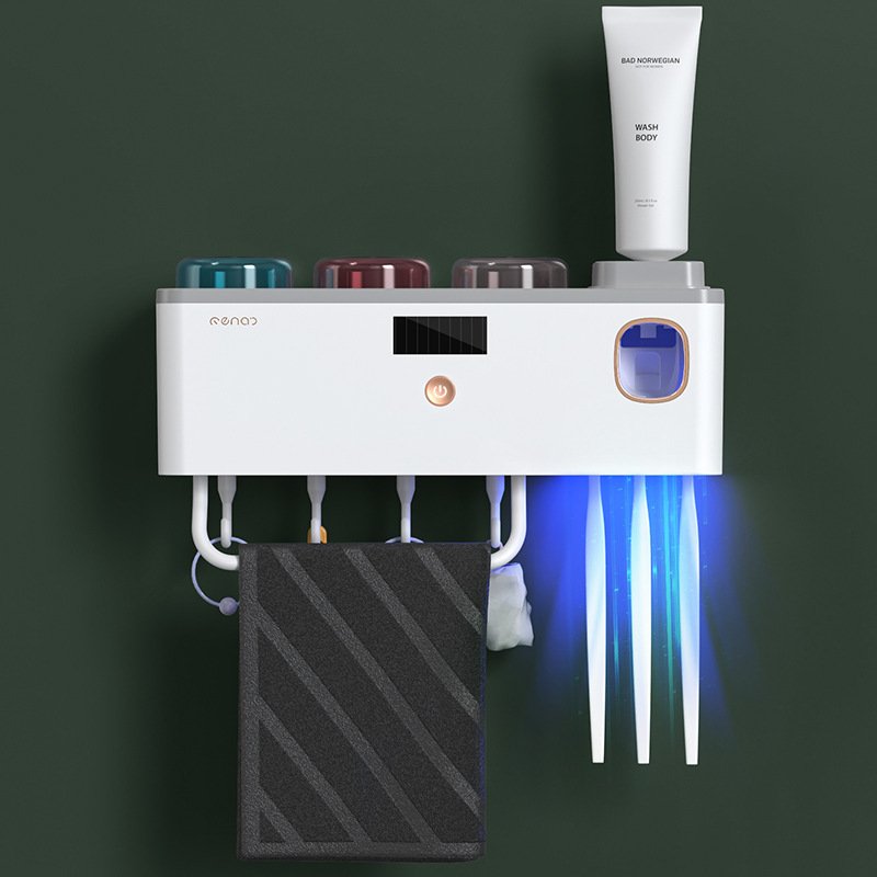 Multi functional Ultraviolet Germicidal Toothbrush Rack - Image 10