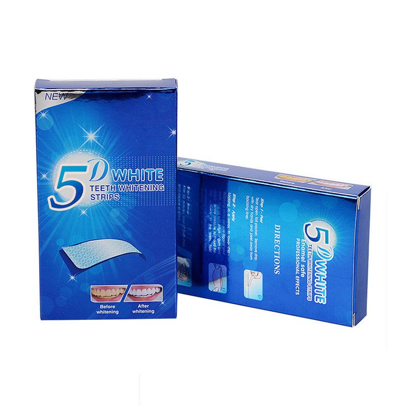 5D Gel Teeth Whitening Strips White Tooth Dental Kit Oral Hygiene Care Strip For False Teeth Veneers Dentist Seks Whiten Gel - Image 5