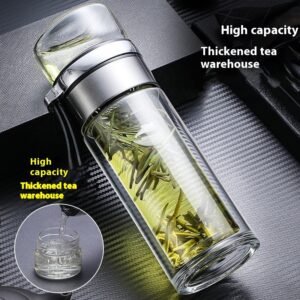 Personal Double-layer Glass Cup