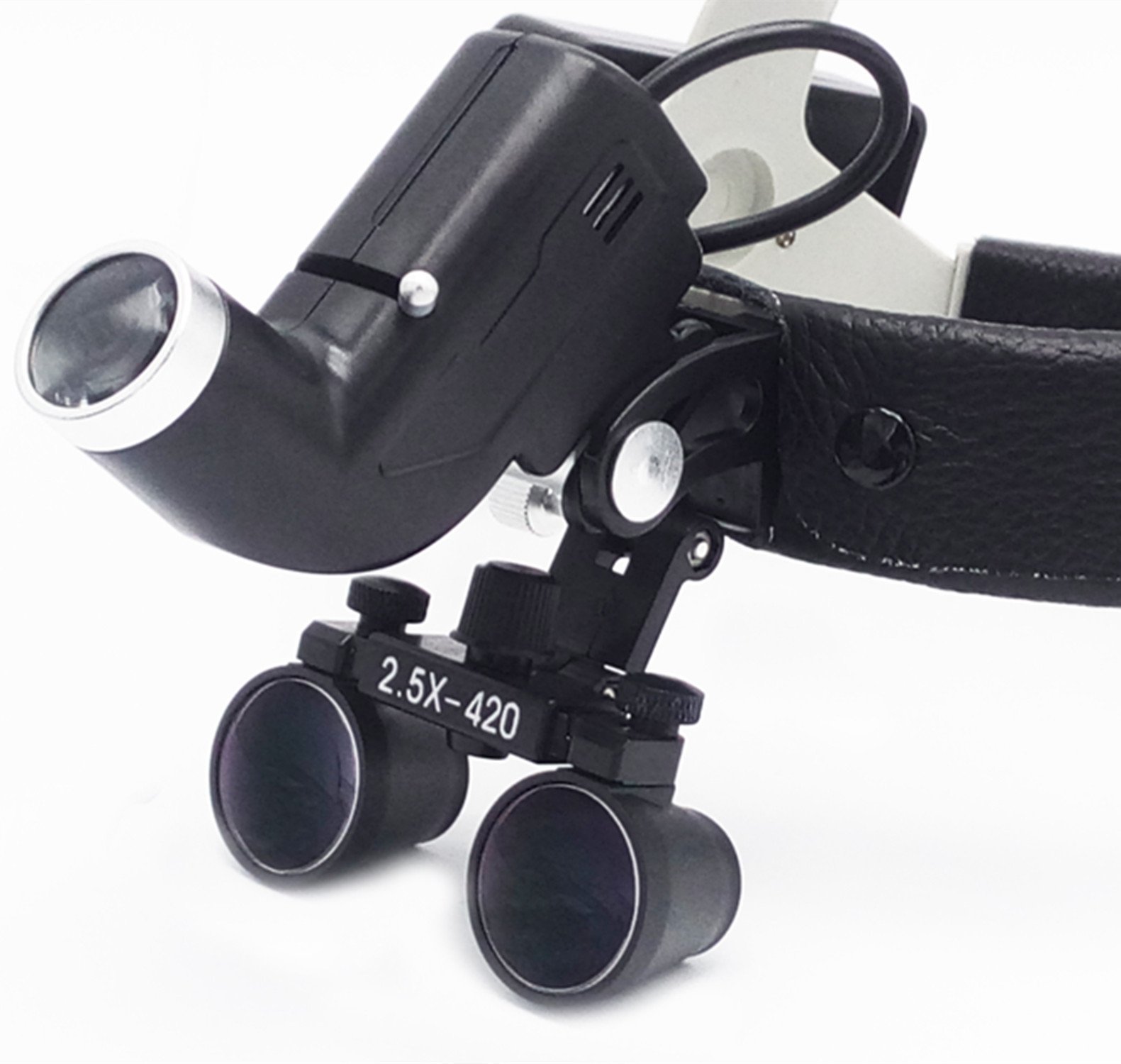 Head-mounted Medical Magnifying Lens LED Spotlight - Image 9