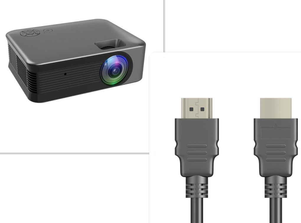 Portable Small Wireless High-definition Multi-function Indoor And Outdoor Compact Projector - Image 7