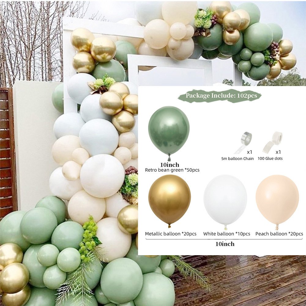 Morandi Color Balloon Decoration Wedding Supplies - Image 6
