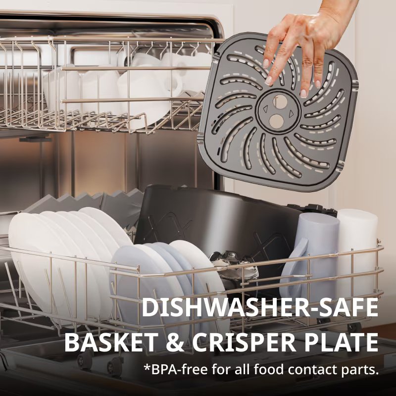 8.5 QT Air Fryer - Large Capacity For Family Gatherings, 8-in-1 Multifunctional Cooker With Touchscreen Control, Easy To Clean & Ideal For Beginners, Health Enthusiasts, Busy Professionals - Image 5