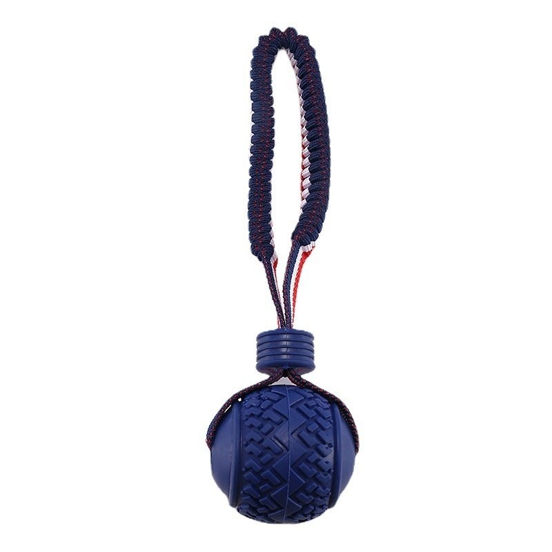Interactive Dog Toy Ball Interactive Teether With Rope Dog Ball Pet Supplies Chewing Ball Training For Living Room Lake Beach Pets Products - Image 10