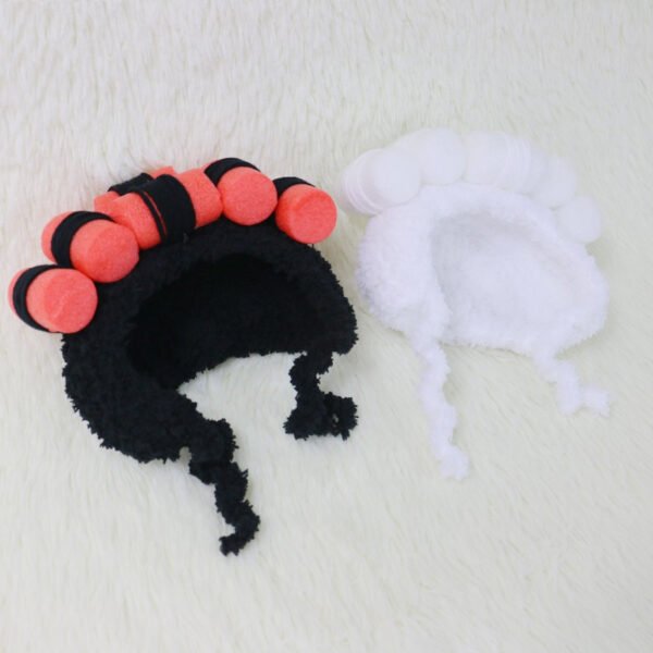 Pet Supplies Cat Wig Hat Small Dog Headdress Photo Props - Image 4