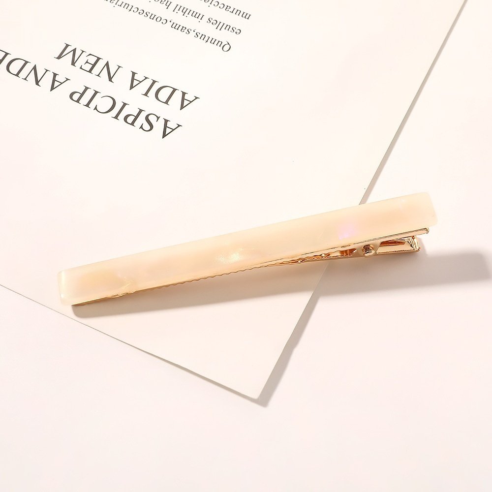 Acetate Duckbill Cute Single Line Clip Hair Accessories - Image 6