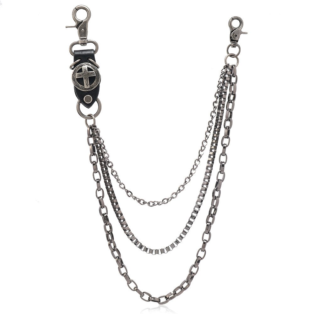 Punk Metal Denim Waist Chain - Image 3