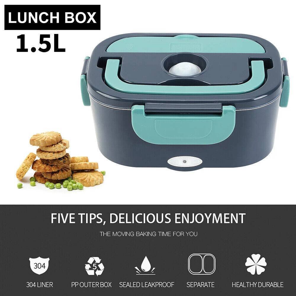 Electric Lunch Box Food Warmer Portable Food Heater Leak Proof For Car & Home - Image 8