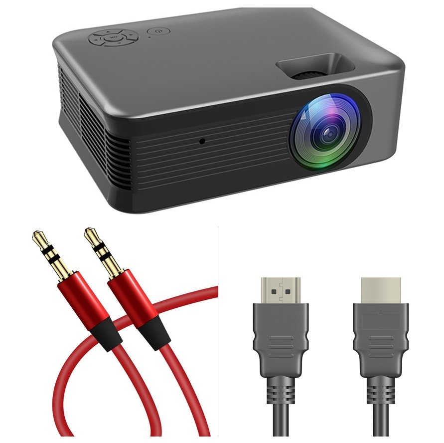 Portable Small Wireless High-definition Multi-function Indoor And Outdoor Compact Projector - Image 6