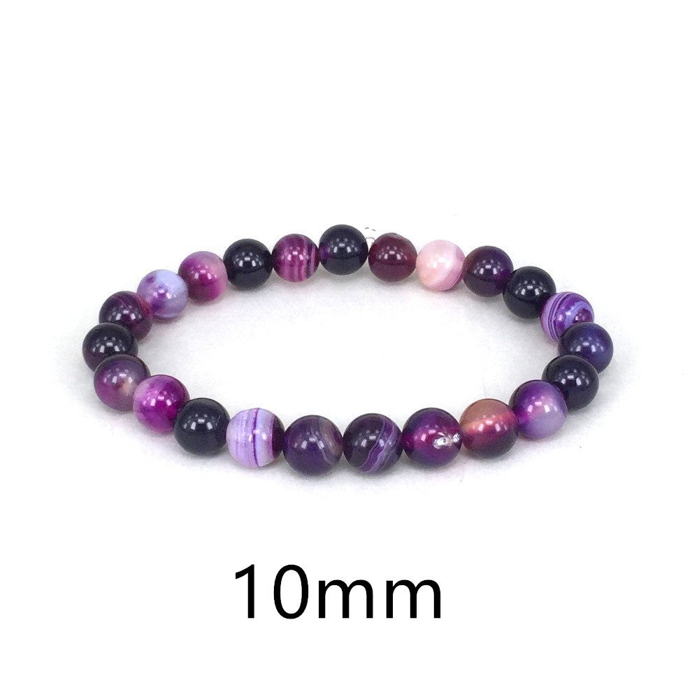 Elegant Violet Natural Stone Bracelet for Women - Image 5