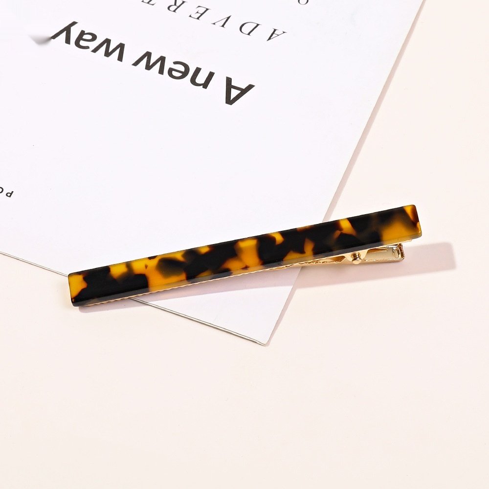 Acetate Duckbill Cute Single Line Clip Hair Accessories - Image 5