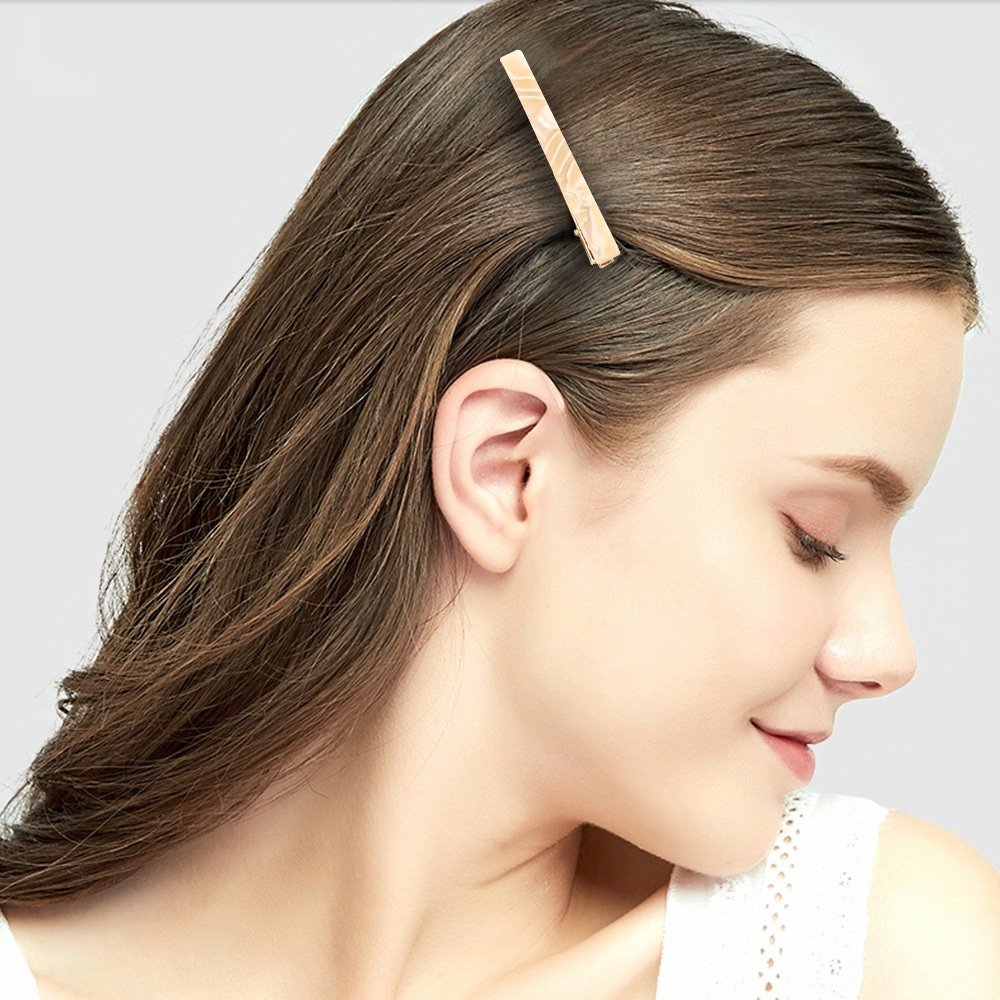 Acetate Duckbill Cute Single Line Clip Hair Accessories - Image 2