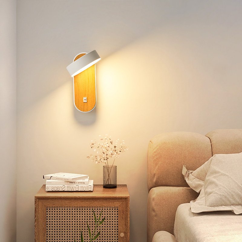 Bedroom Bedside Wall Lamp Simple Living Room - Image 4