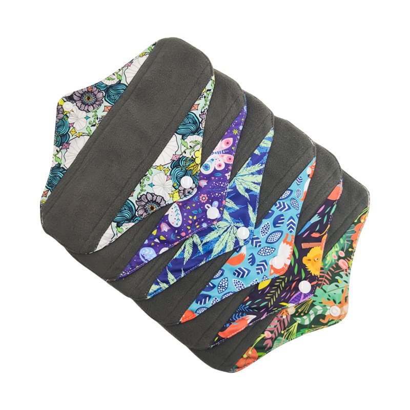 Soft Bamboo Cloth Reusable Menstrual Pads - Image 4